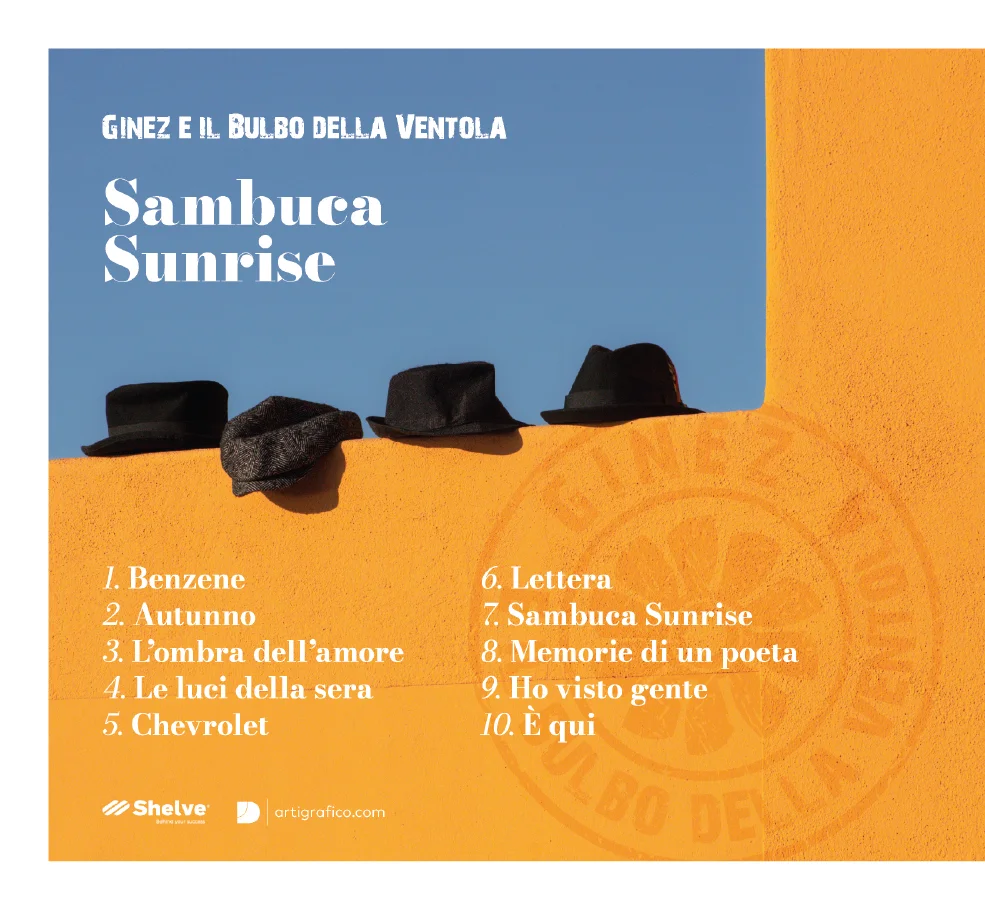 CD Cover per il gruppo musicale "Ginez e il Bulbo della Ventola".